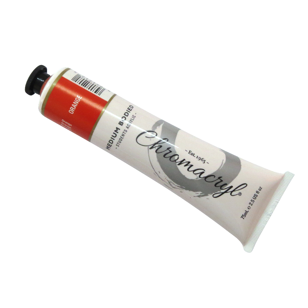 クロマクリル　75ml　オレンジ(バーミリオン)
