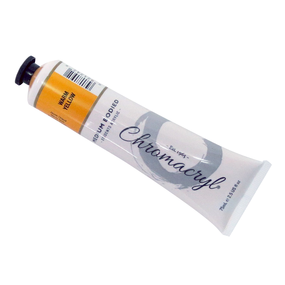 クロマクリル　75ml　ウォームイエロー